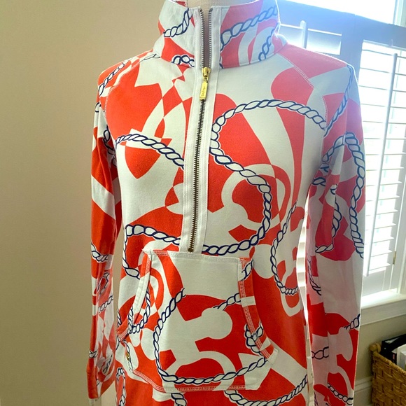 Lilly Pulitzer Booze Cruise popover- size XS - Picture 3 of 8
